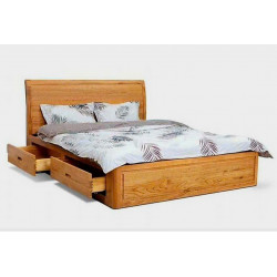 Giường Ngủ Gỗ Sồi